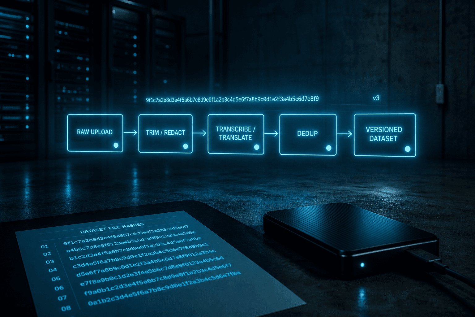Datenplattform: Die Datensätze bauen, auf denen Ihre KI und Ihr Crowd laufen